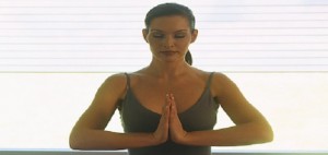 Woman Sitting in Meditation