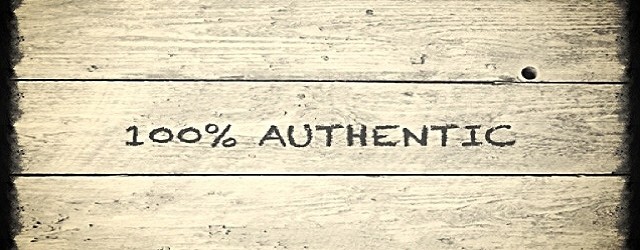Being authentic isn’t everything – or is it?